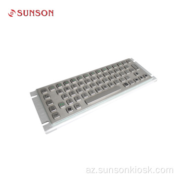 İnformasiya Köşkü üçün Diebold Metalic Keyboard